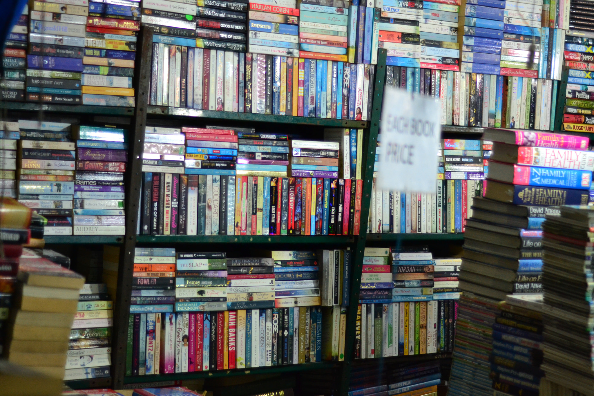 Nikon D3100 + Nikon AF Nikkor 50mm F1.8D sample photo. Books on the wall photography