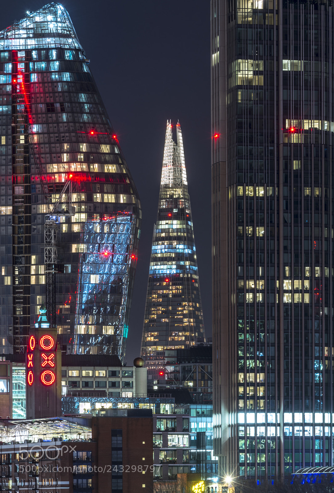 Nikon D800 sample photo. Shard in the middle photography