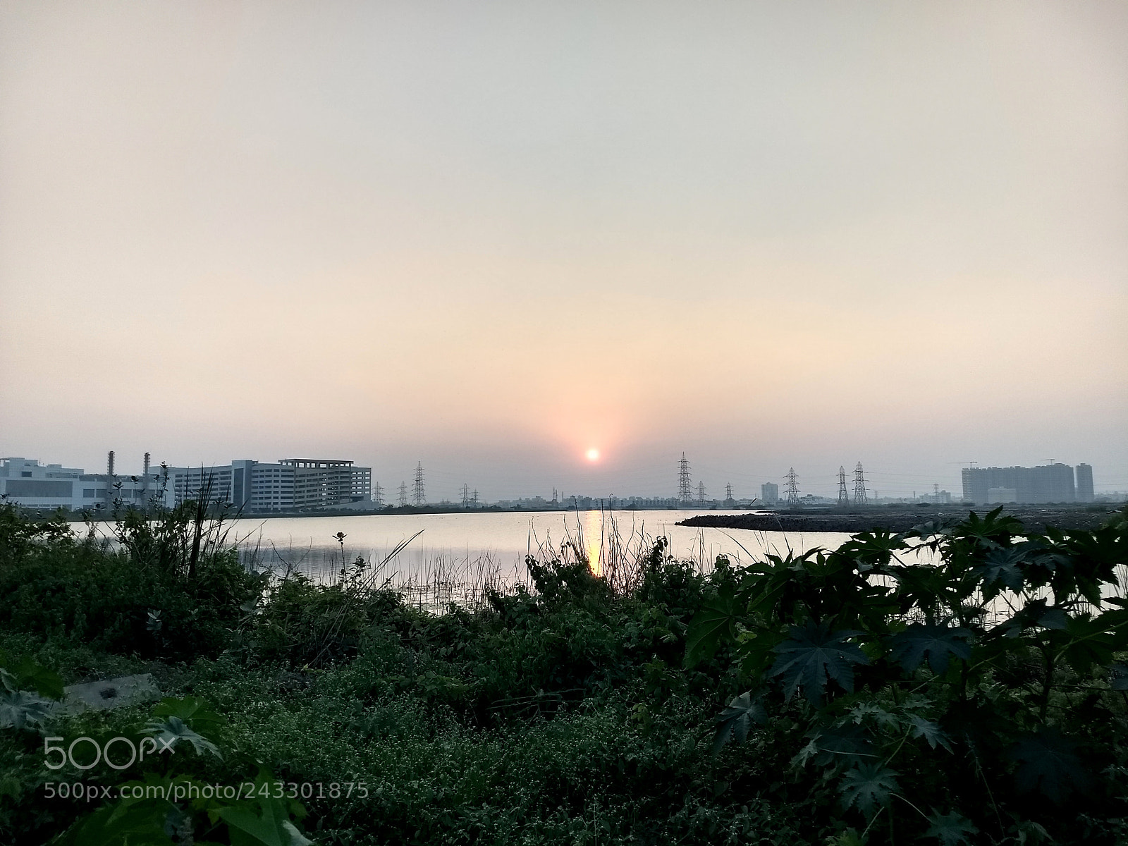 Motorola Moto G (5) Plus sample photo. Mobile snap sunset canal photography