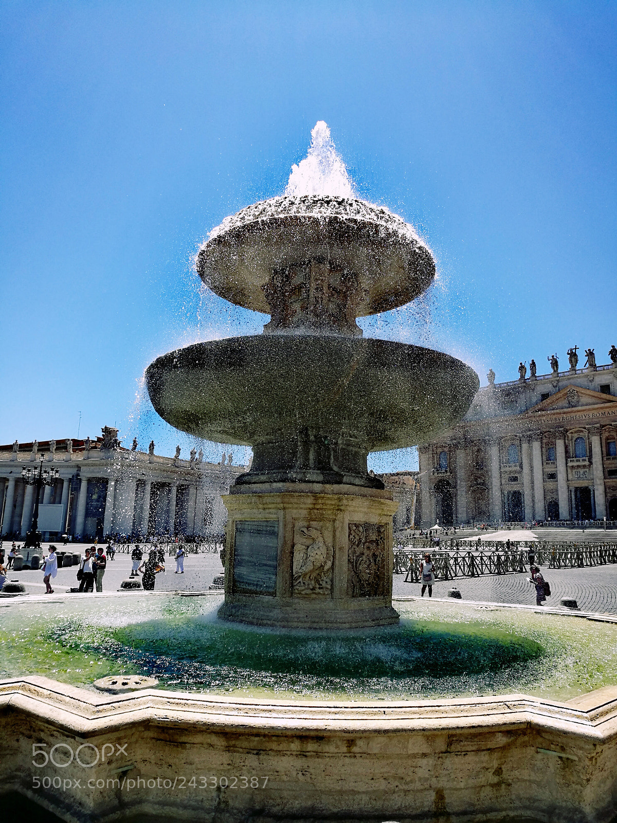HUAWEI P9 sample photo. Fountain photography