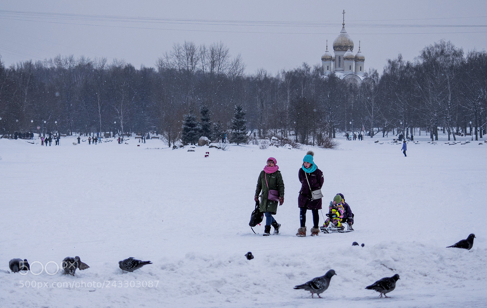 Pentax K-3 sample photo. Moscow winter.. photography