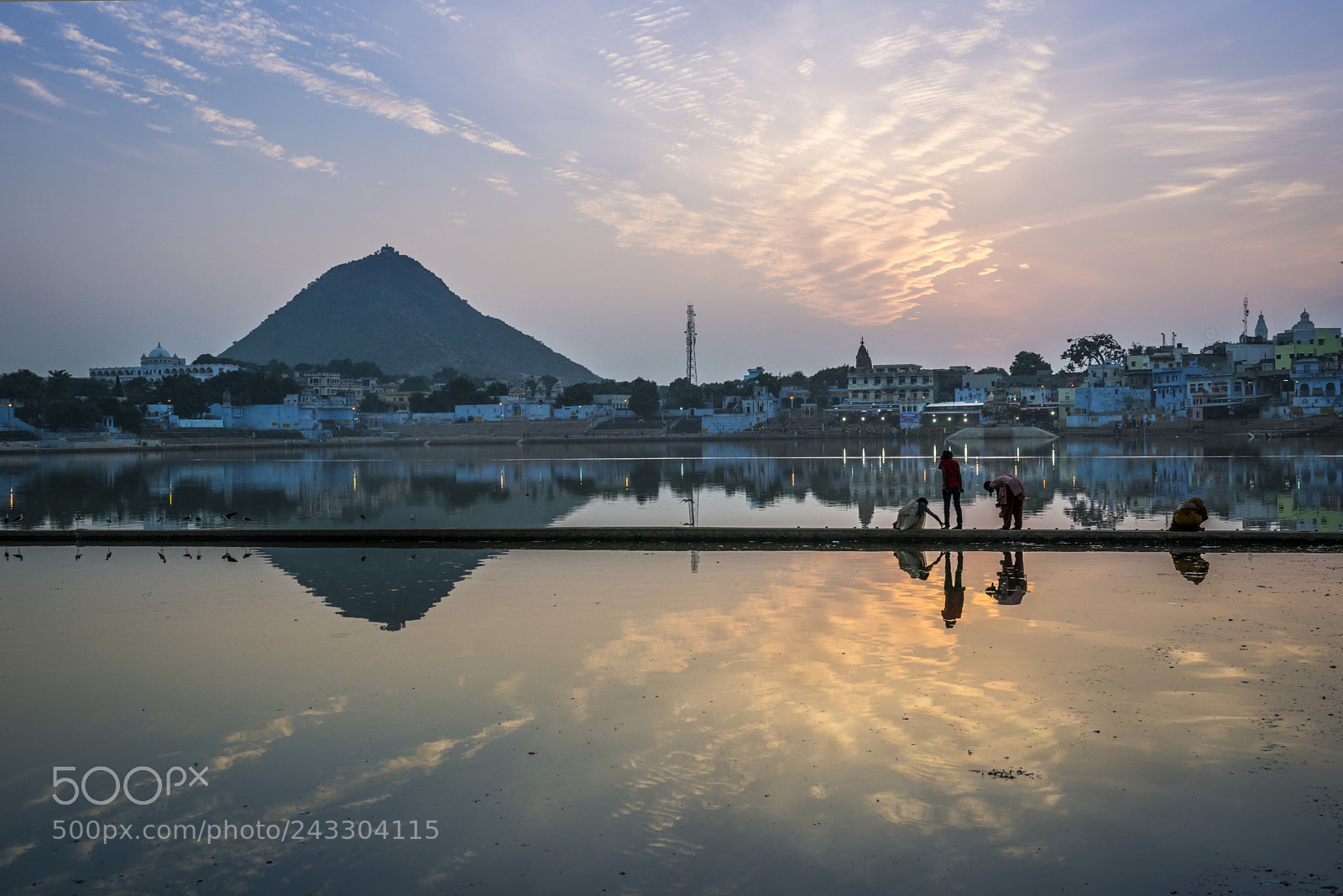 Nikon D800 sample photo. Pushkar lake photography