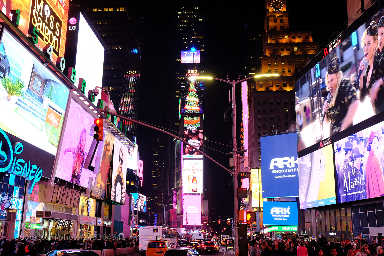 Fujifilm X-E3 sample photo. 2017. 12 nyc times square photography
