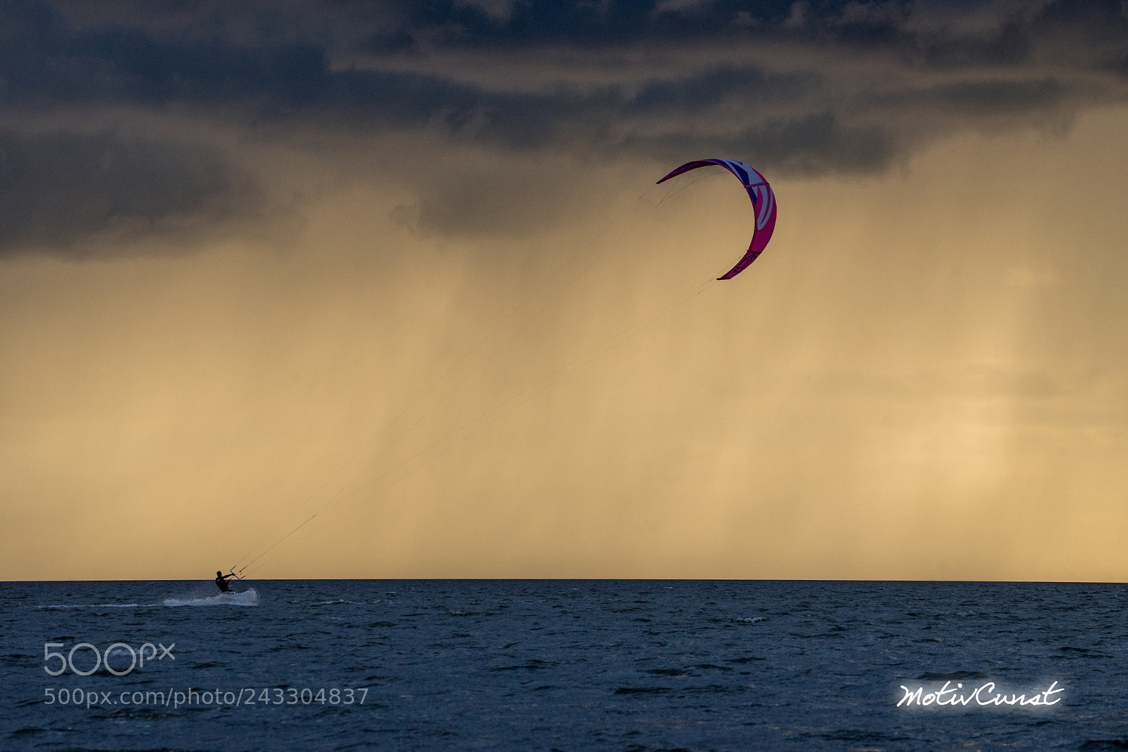 Sony a7 II sample photo. Kitesurfer photography