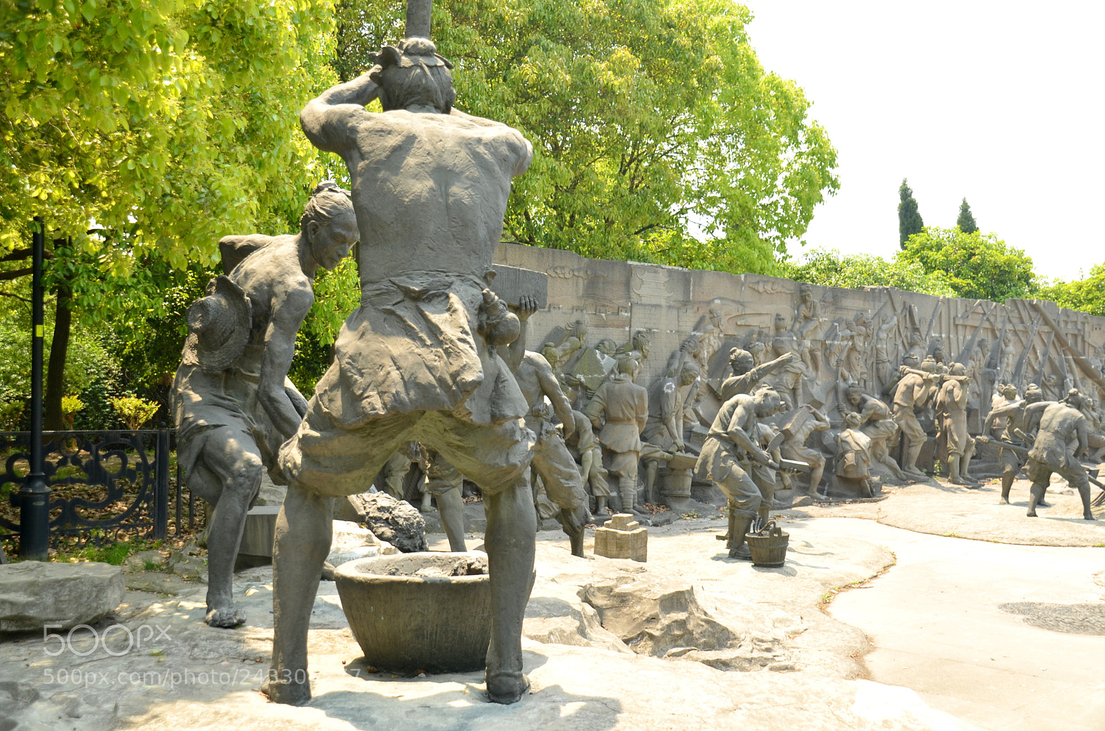 Nikon D5100 sample photo. Stone people photography