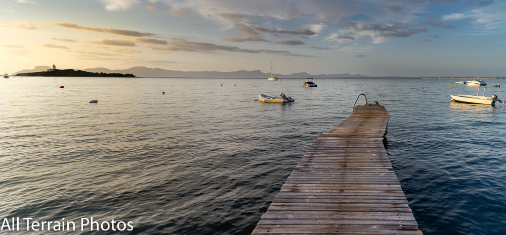 Pentax 645D sample photo. Majorca jetty photography