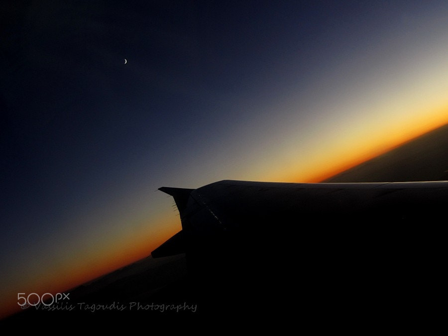 Canon PowerShot SX220 HS sample photo. '' 3,000 feet sunset 3 '' photography