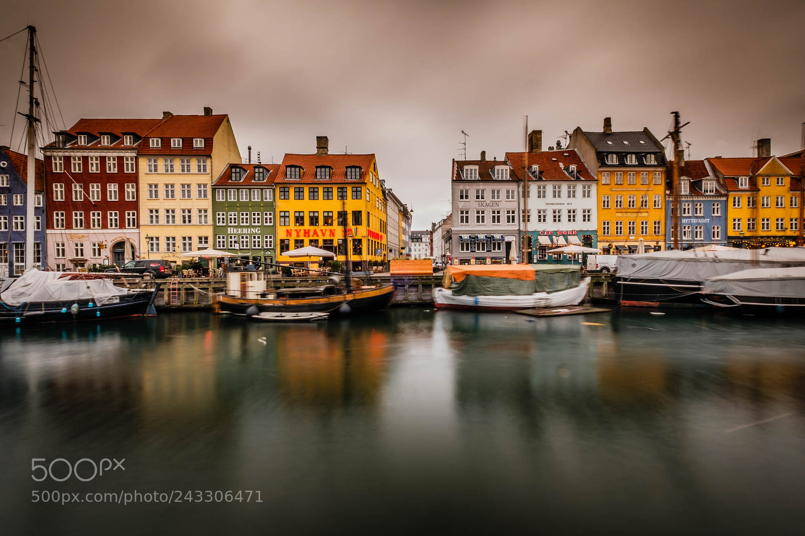 Fujifilm X-T2 sample photo. Nyhavn photography