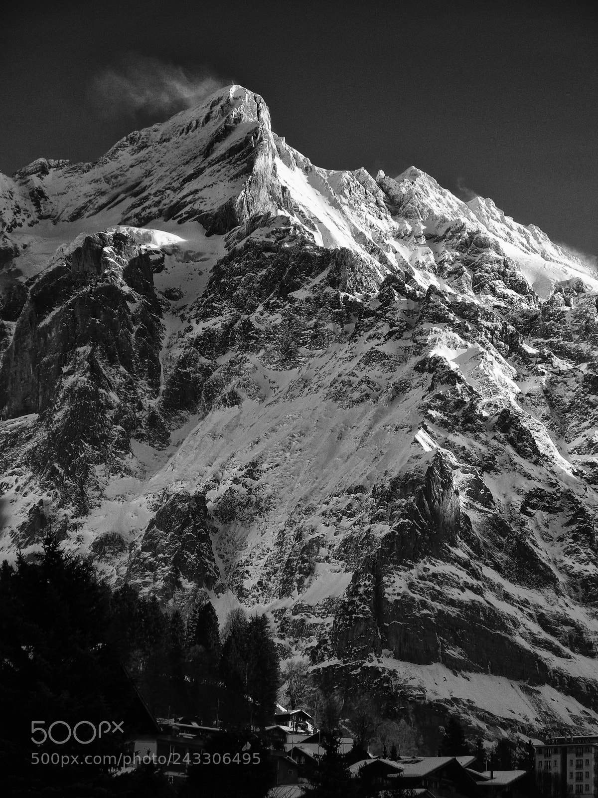 Nikon Coolpix P7100 sample photo. Wetterhorn photography