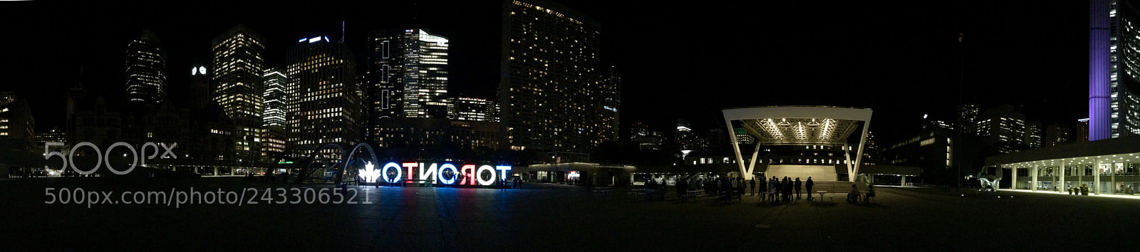 Apple iPhone 7 sample photo. Toronto downtown panorama photography
