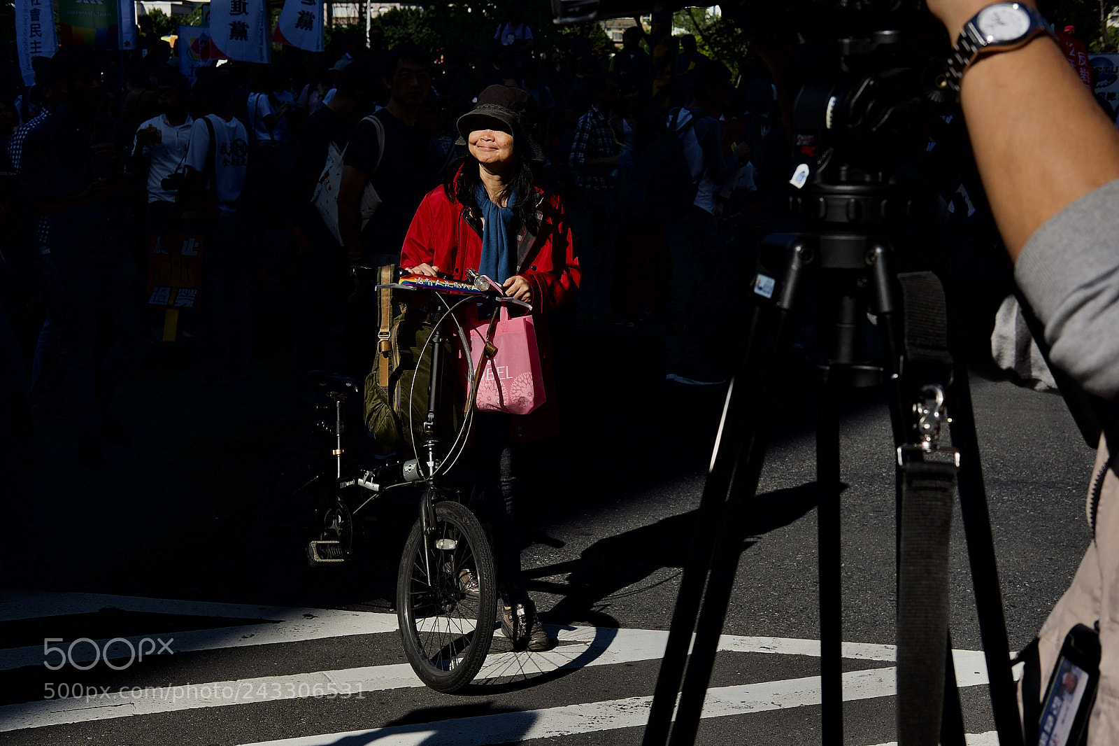 Fujifilm X-T10 sample photo. Modelling at demonstration photography