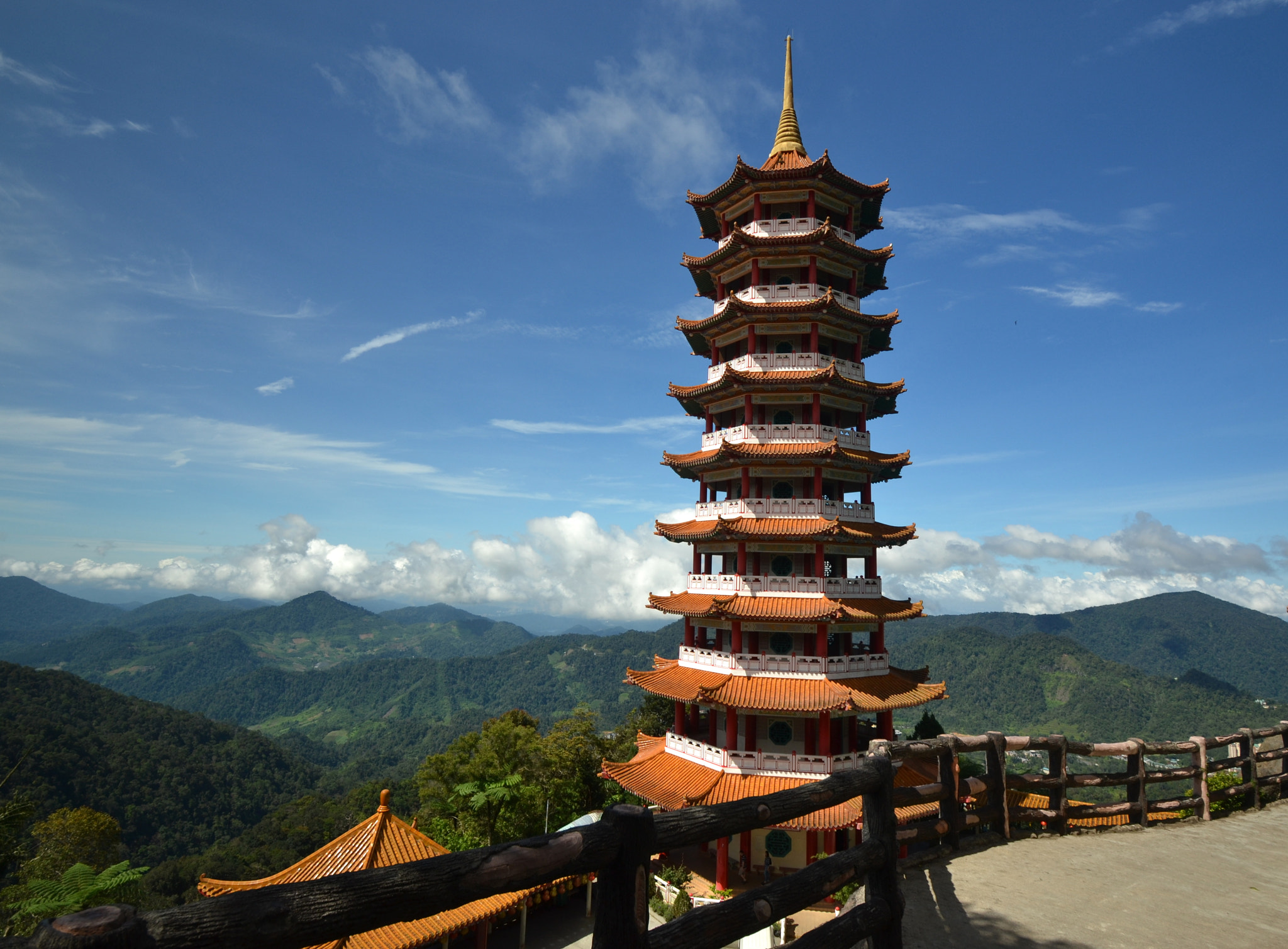 Nikon D3100 sample photo. Chinese temple photography