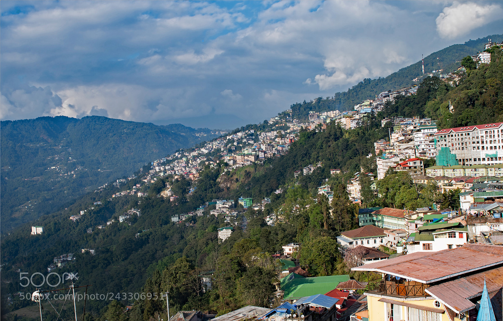 Nikon D500 sample photo. Gangtok photography