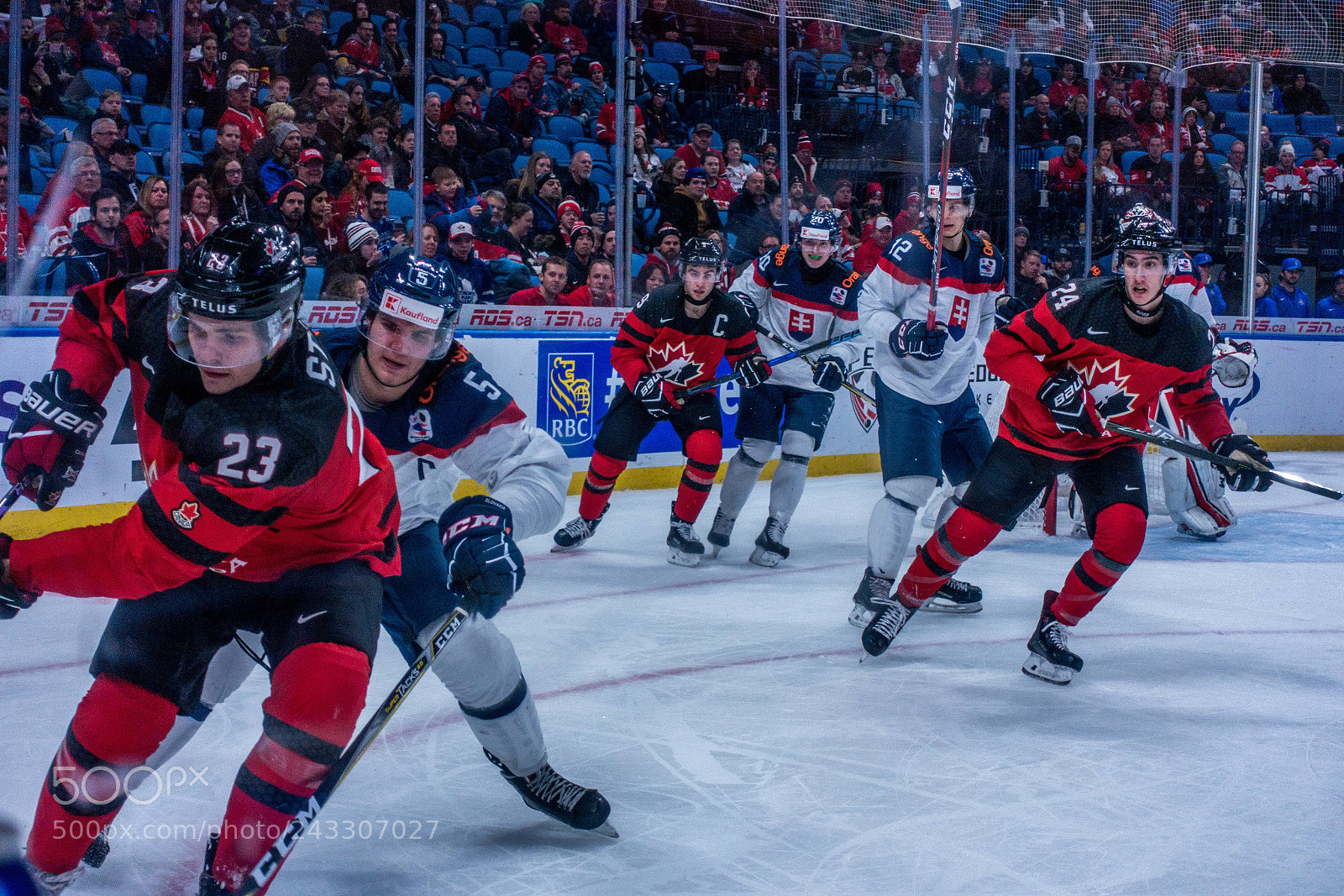Sony Cyber-shot DSC-RX100 III sample photo. World junior hockey 2018 photography