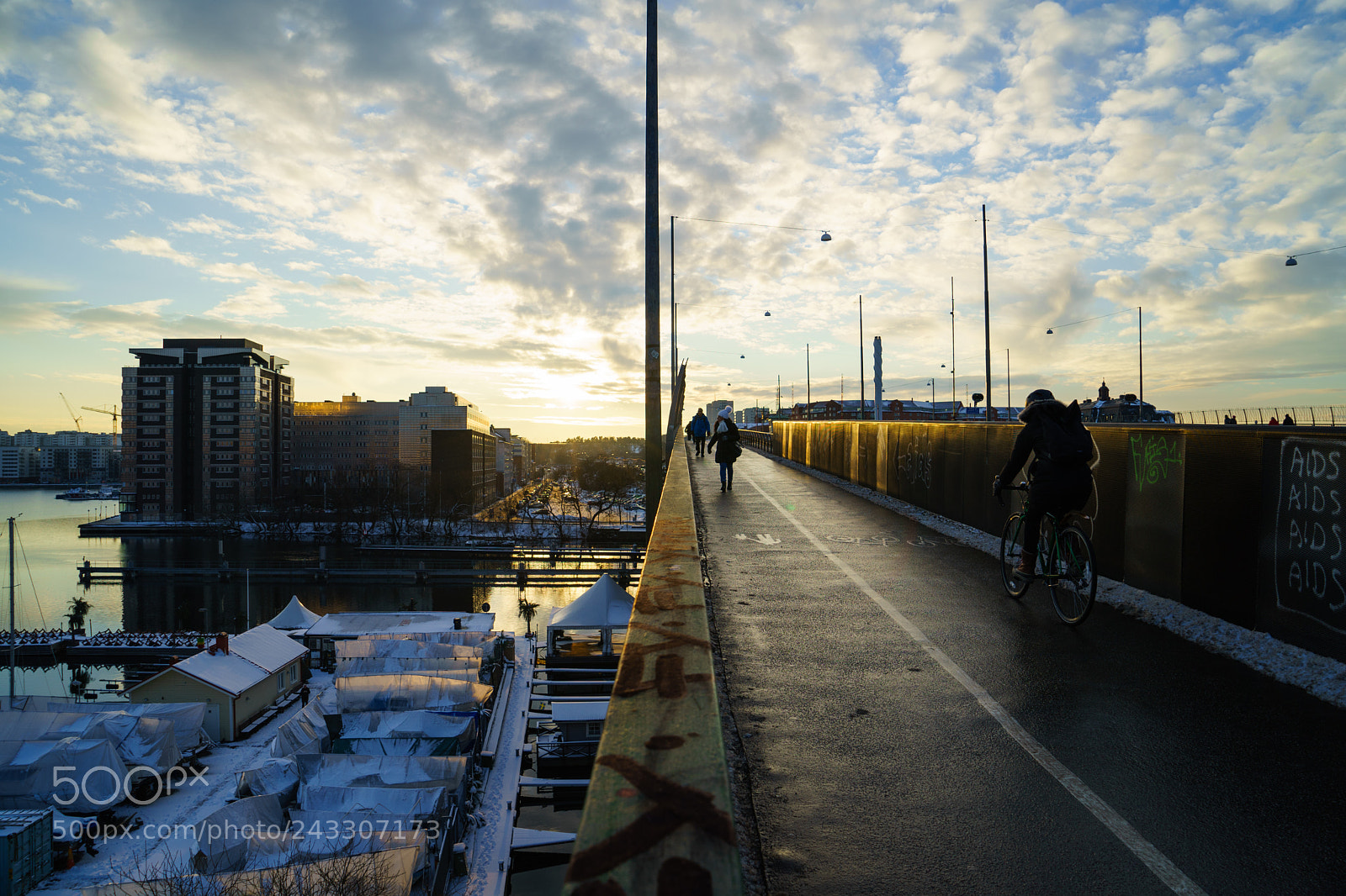 Sony a7 II sample photo. Liljeholmsbron photography
