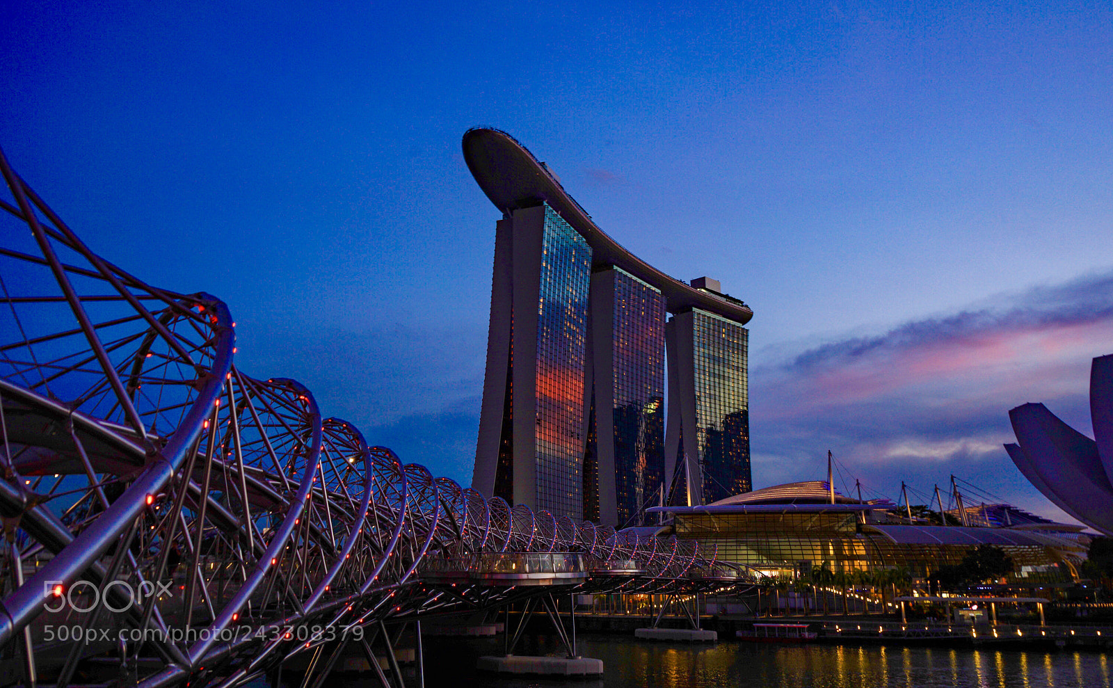 Sony a7 II sample photo. Marina bay sands photography