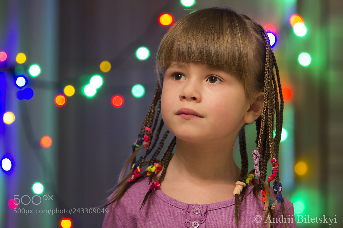 Canon EOS 60D sample photo. Portrait of little girl photography