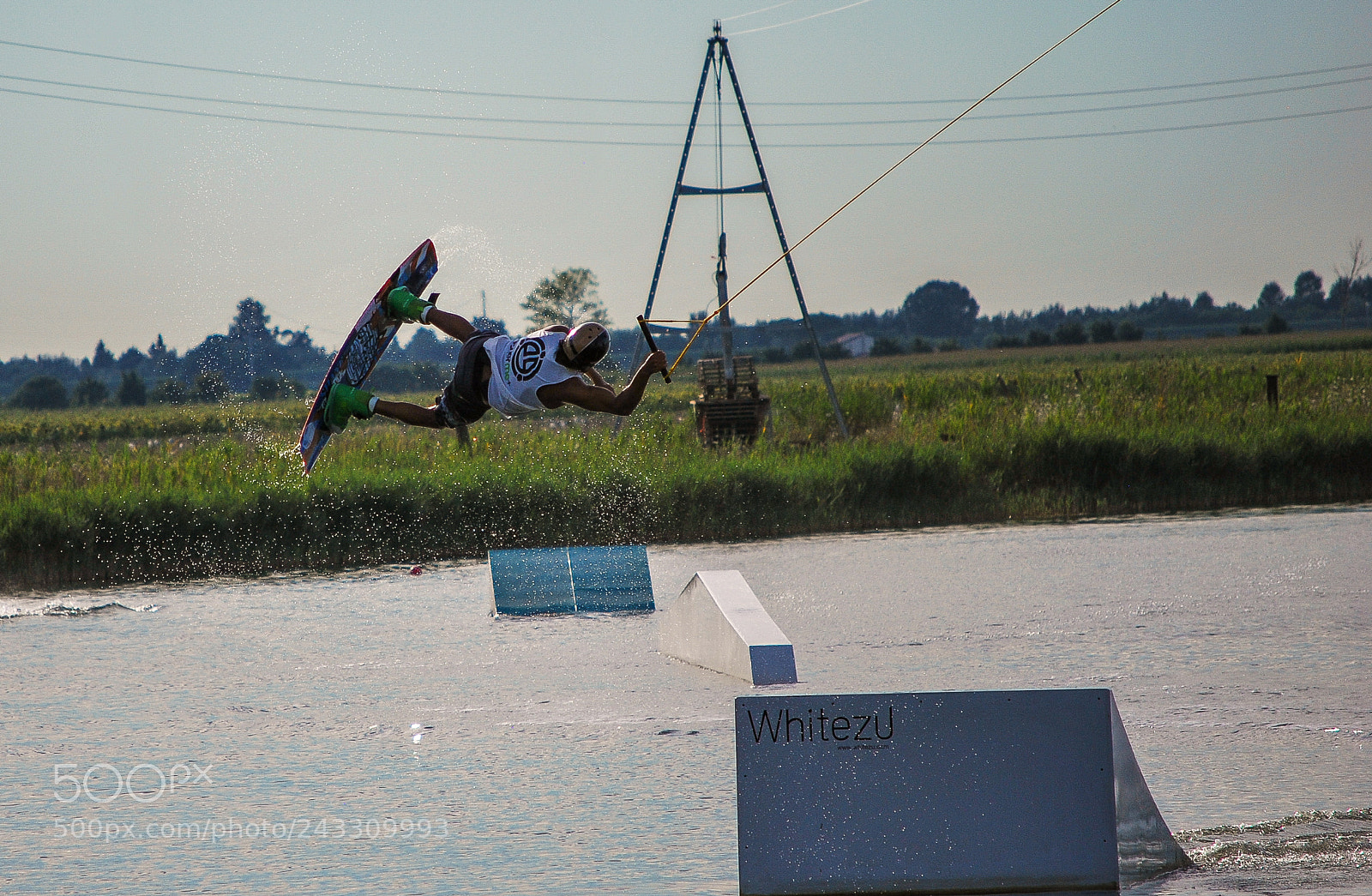 Nikon D60 sample photo. Wakeboarding evolution photography