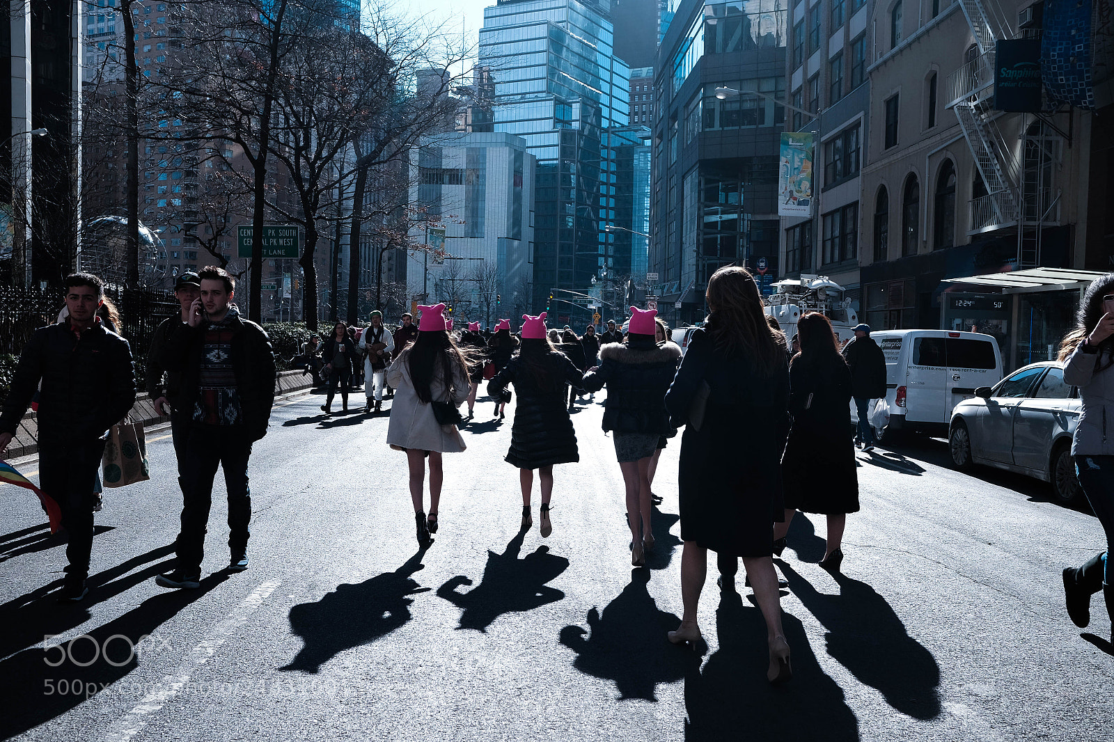 Fujifilm X-E2S sample photo. "women's march nyc" photography
