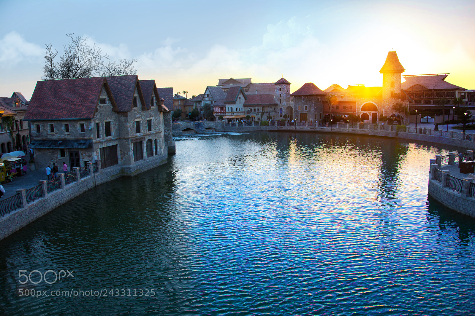 Nikon D7100 sample photo. The french village photography