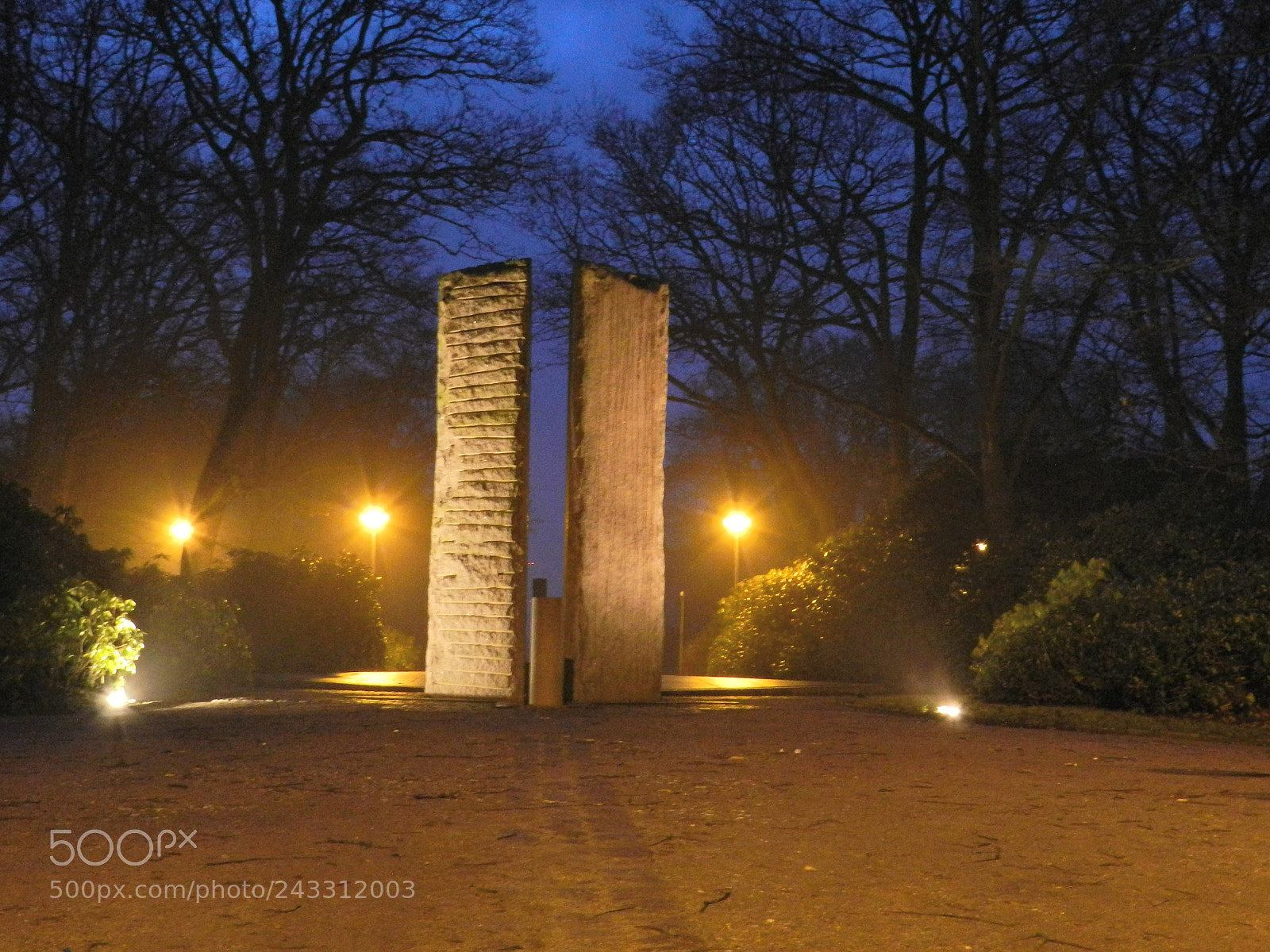 Nikon Coolpix P500 sample photo. Der eingang zum stadtpark. photography