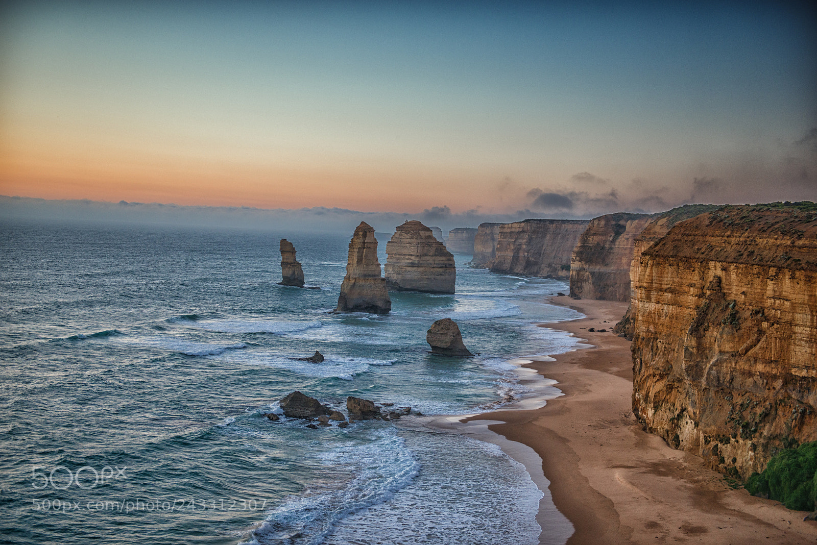 Nikon D800 sample photo. The famous apostles photography