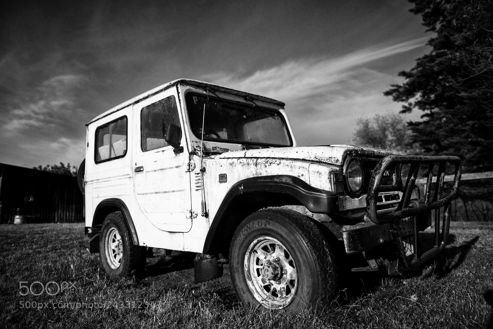 Nikon D800 sample photo. Old jeep photography