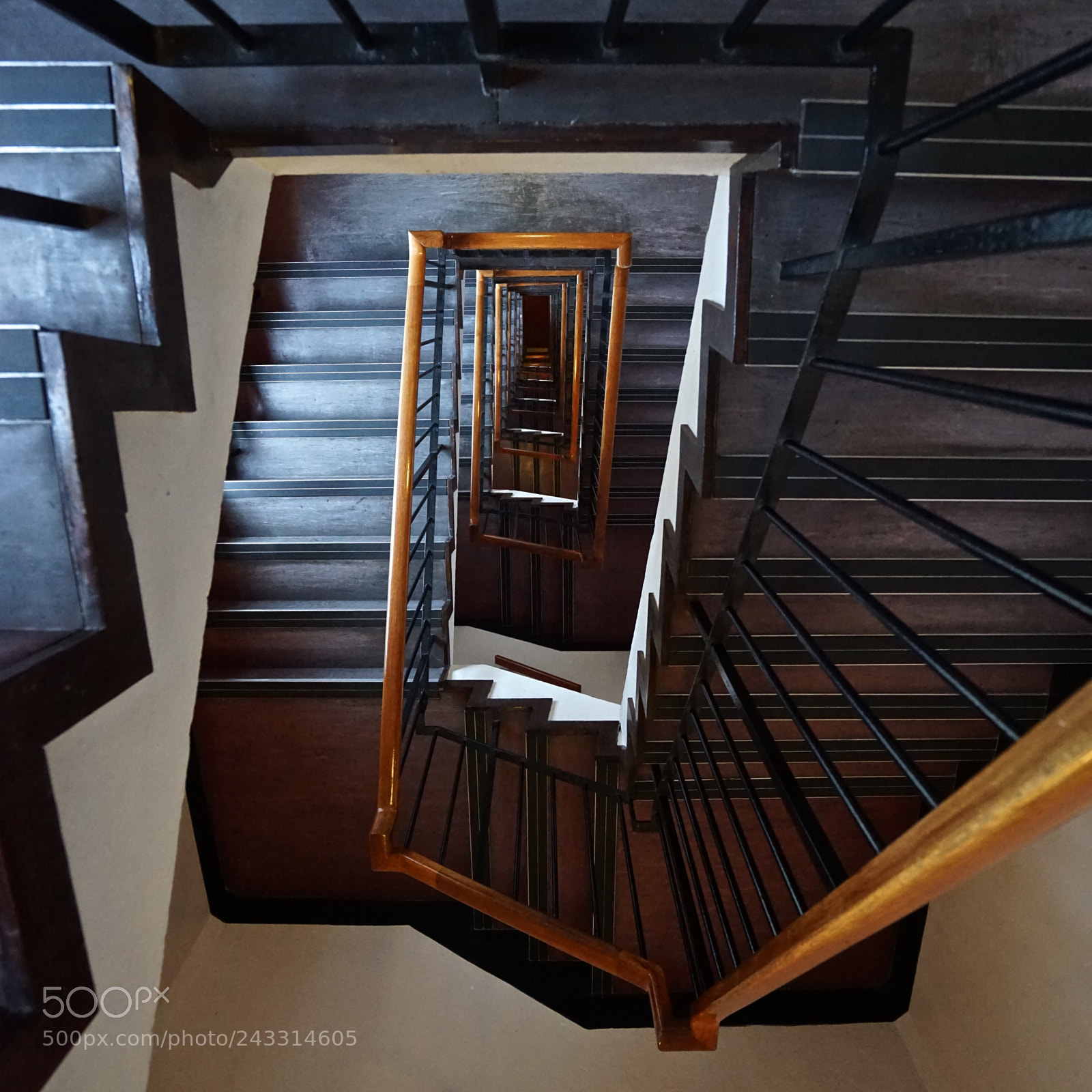 Sony a7R sample photo. Staircase photography