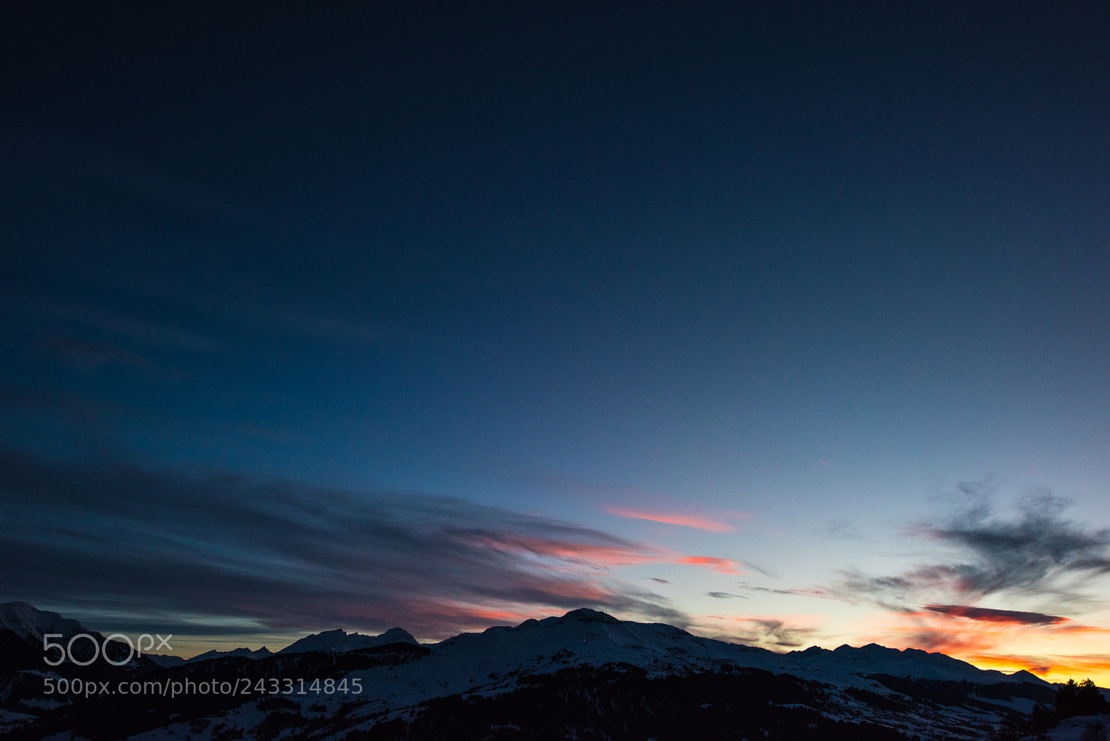 Nikon D810 sample photo. Abendhimmel photography