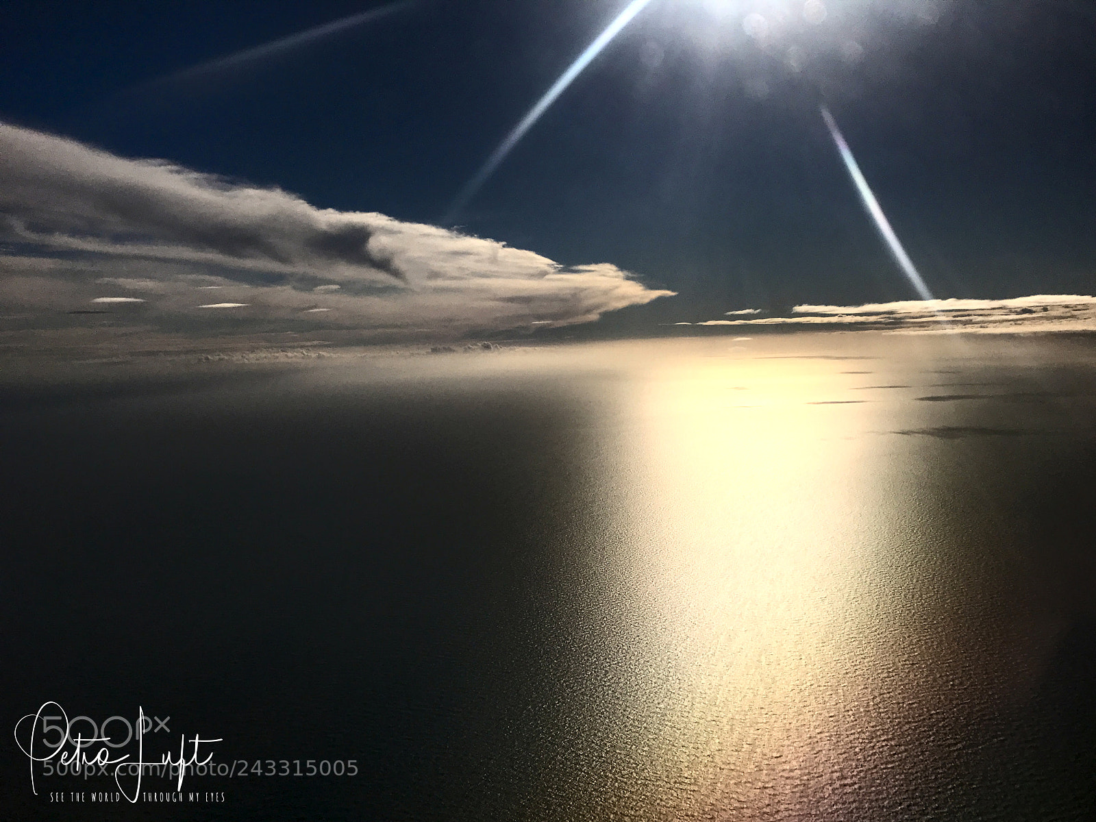 Apple iPhone 7 Plus sample photo. Ocean from the sky photography