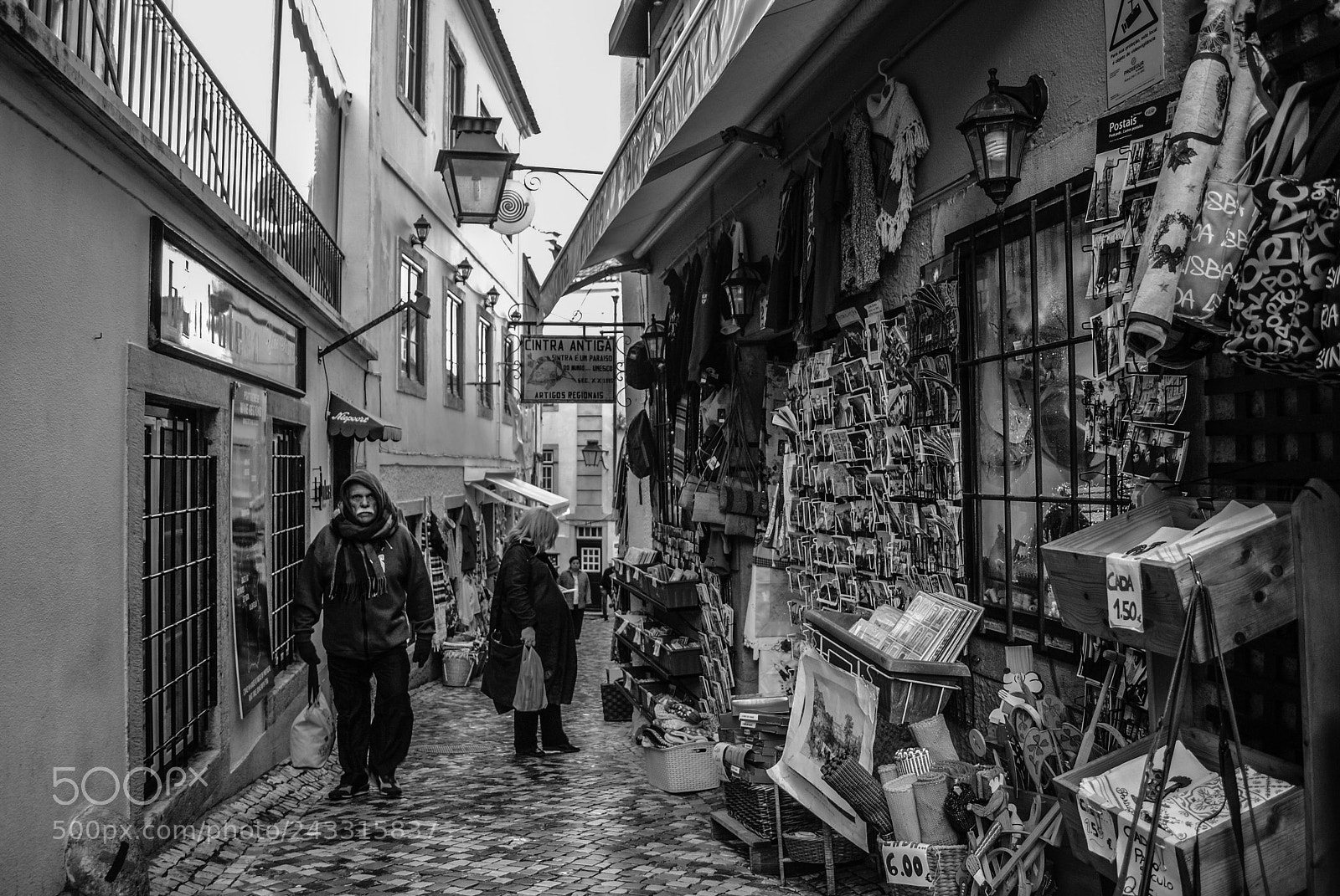 Nikon D3000 sample photo. Sintra street photography