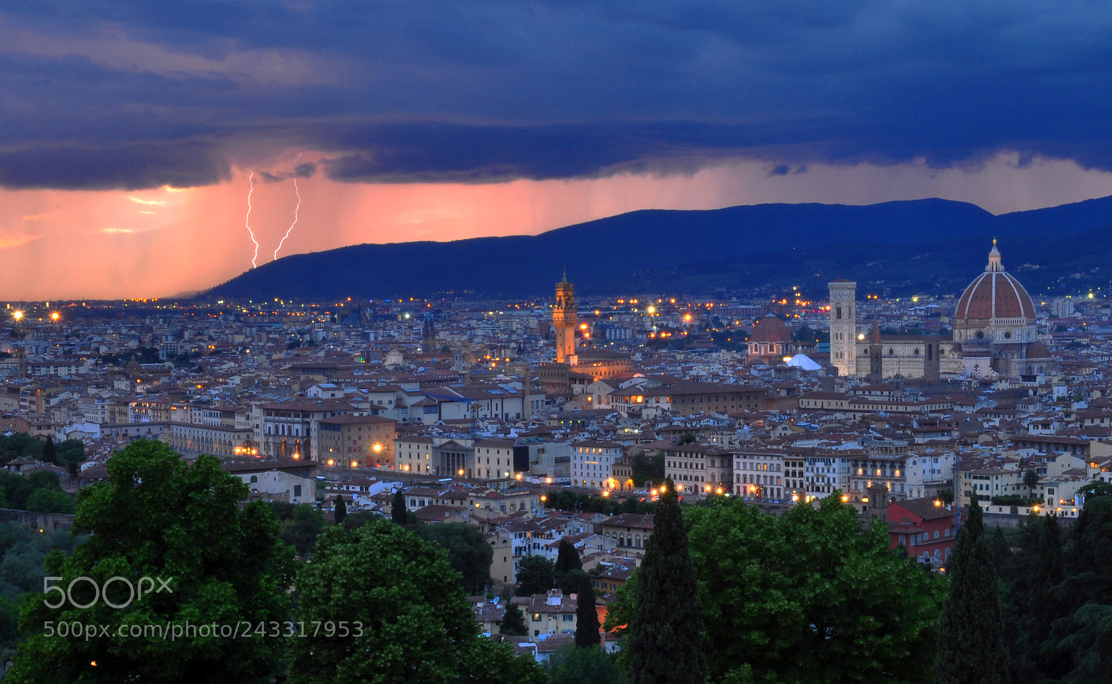 Nikon D90 sample photo. Storm on the dusk photography