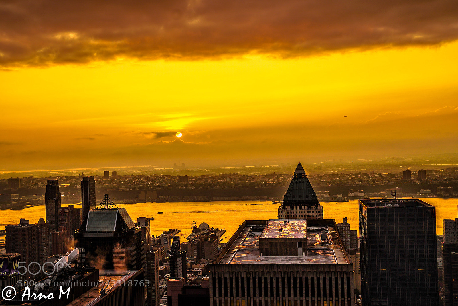 Sony a6500 sample photo. New york sundown photography