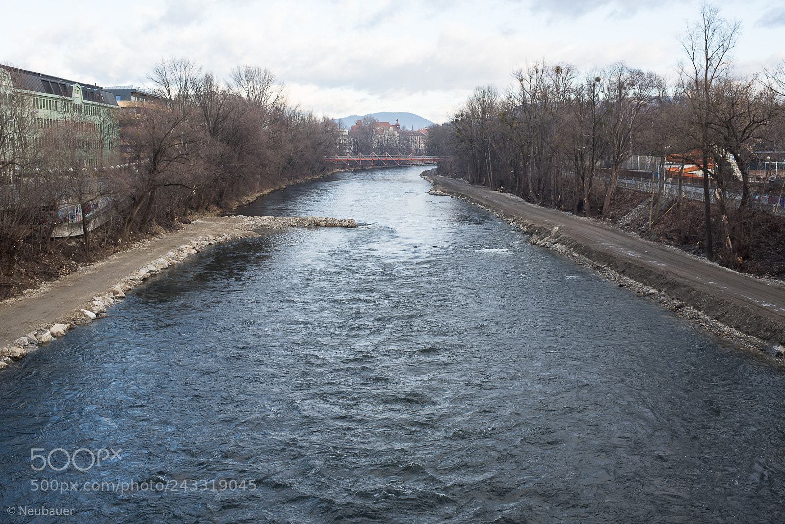 Nikon D810 sample photo. Mur in graz photography