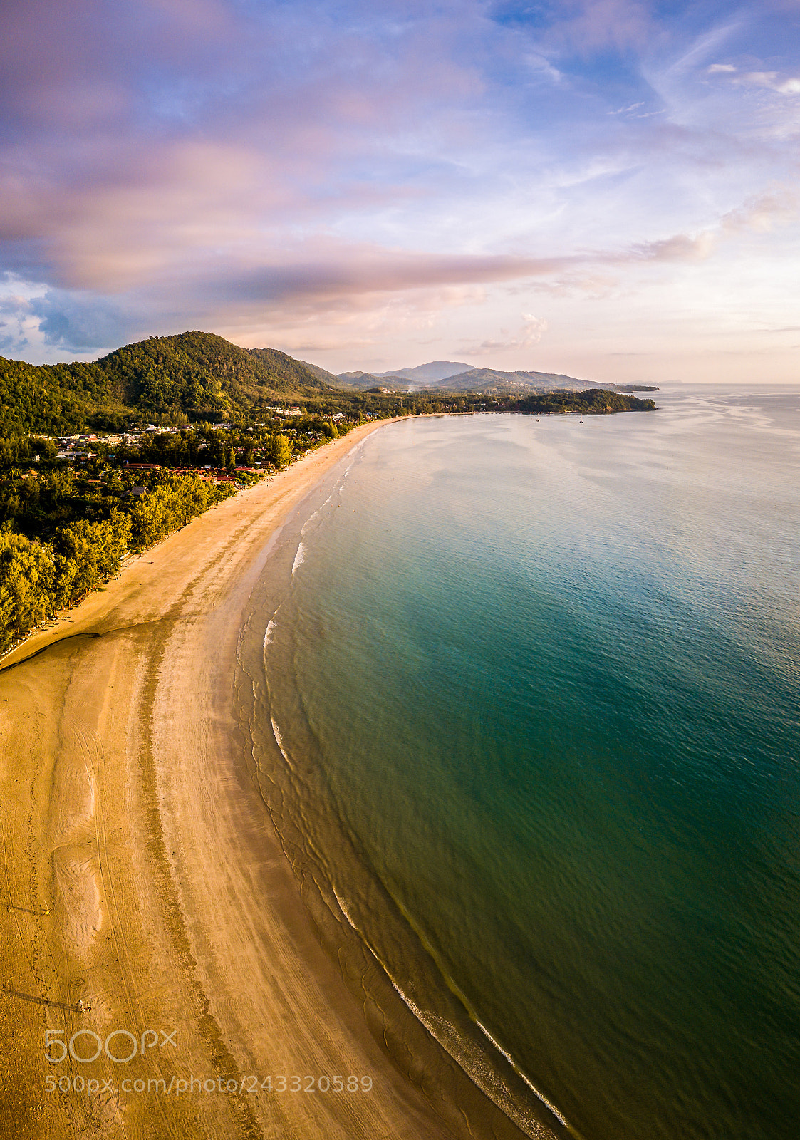 DJI FC220 sample photo. Klong dao beach, koh photography