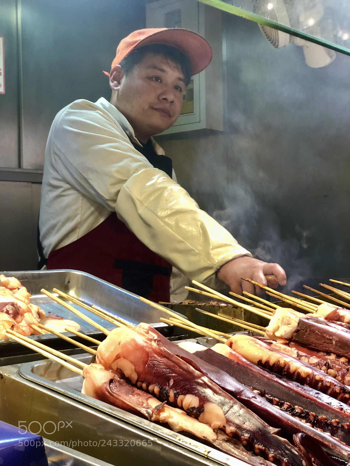 Apple iPhone 8 Plus sample photo. Street food in beijing photography