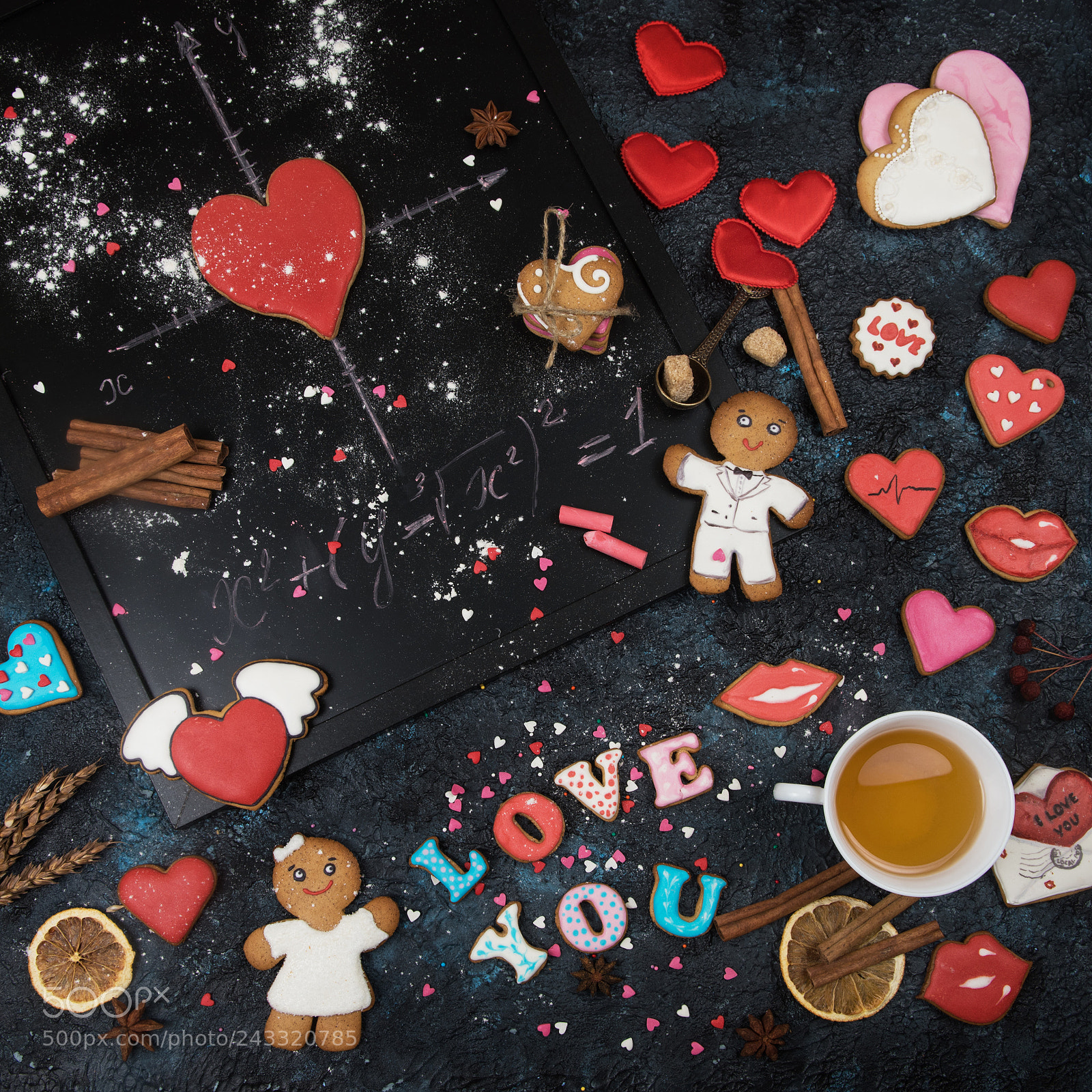 Nikon D810 sample photo. Math, hearts, formula of photography
