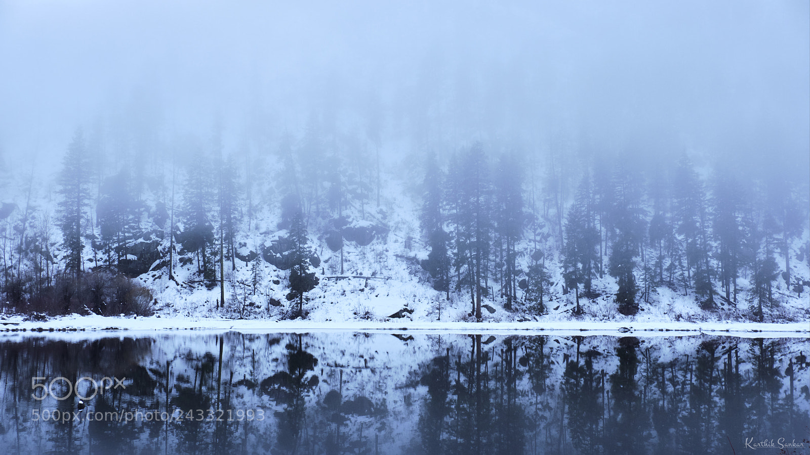 Fujifilm X-T2 sample photo. Wintry mist photography