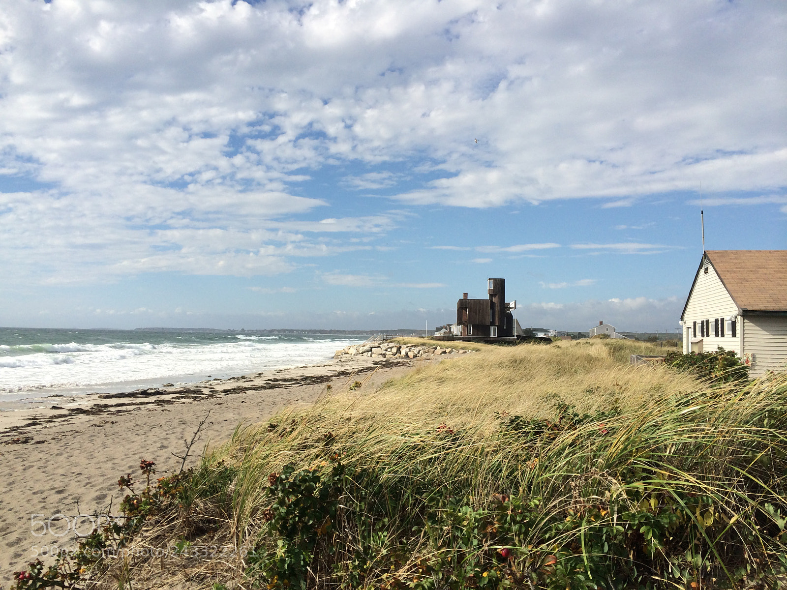 Apple iPhone 5s sample photo. Autumn ocean in biddeford photography