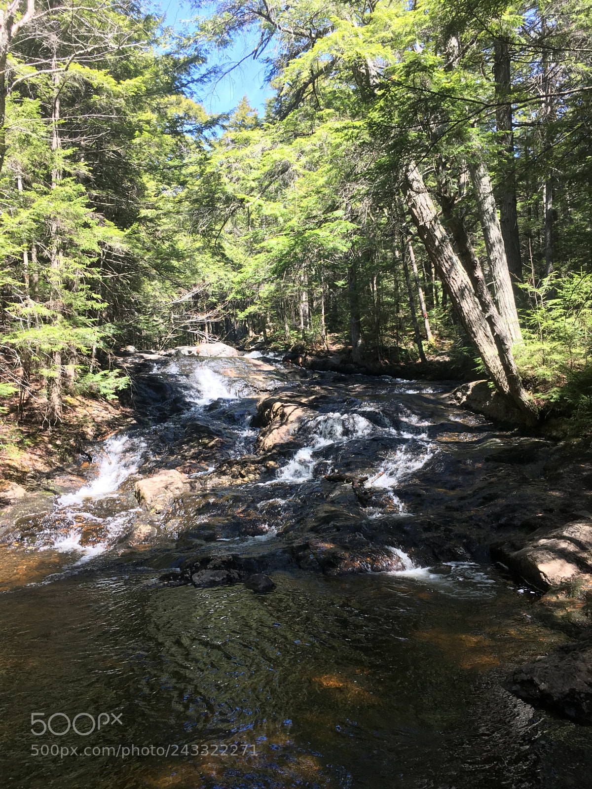 Apple iPhone 6s sample photo. Kidder brook waterfall photography