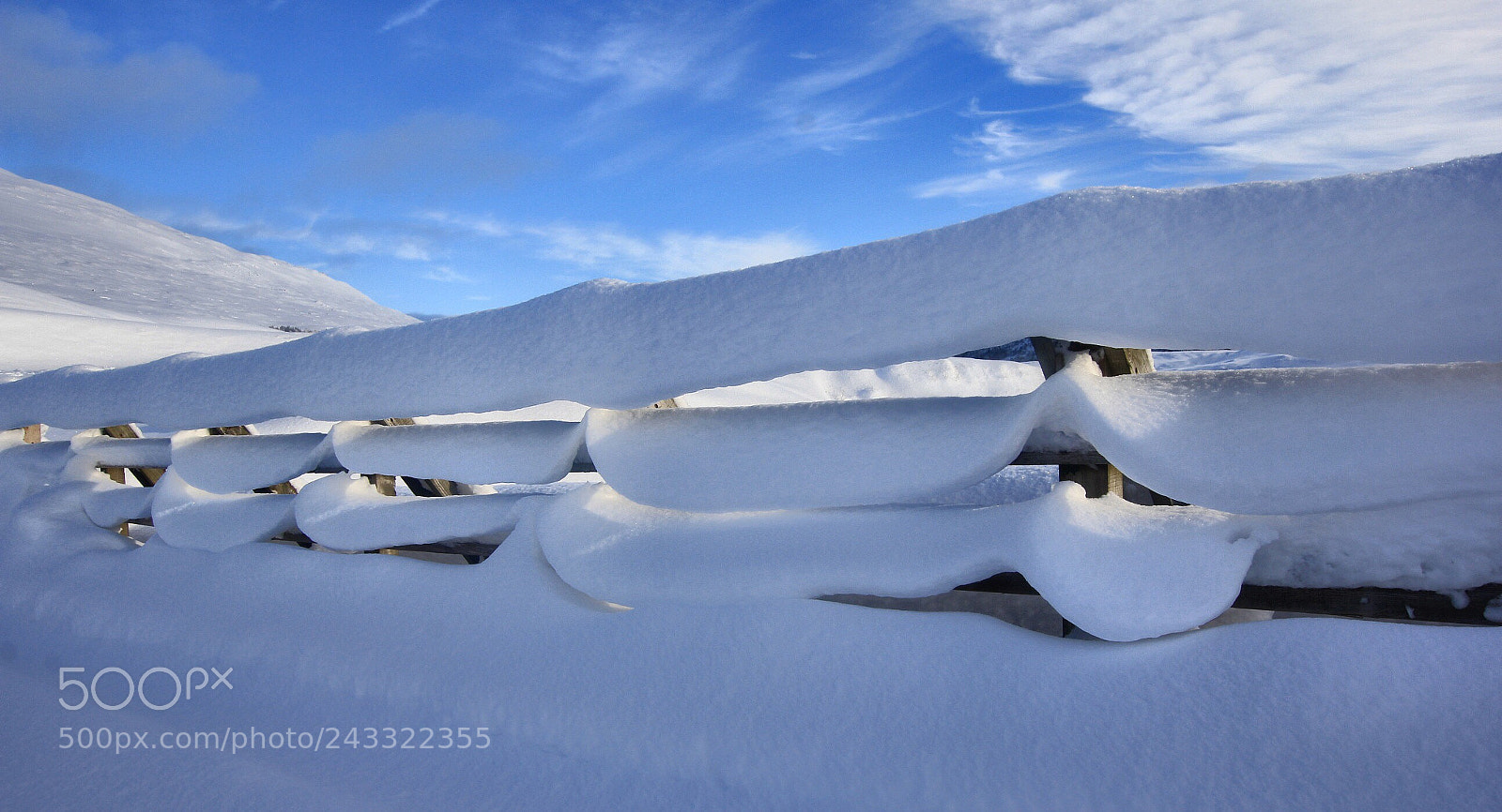 Canon EOS 60D sample photo. Snow fender. photography