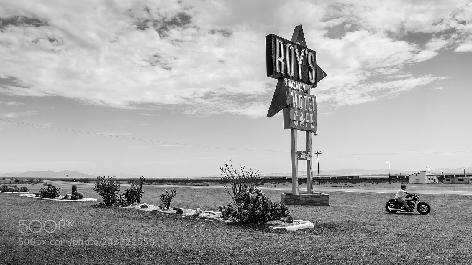 Nikon D90 sample photo. Roy's motel, california photography