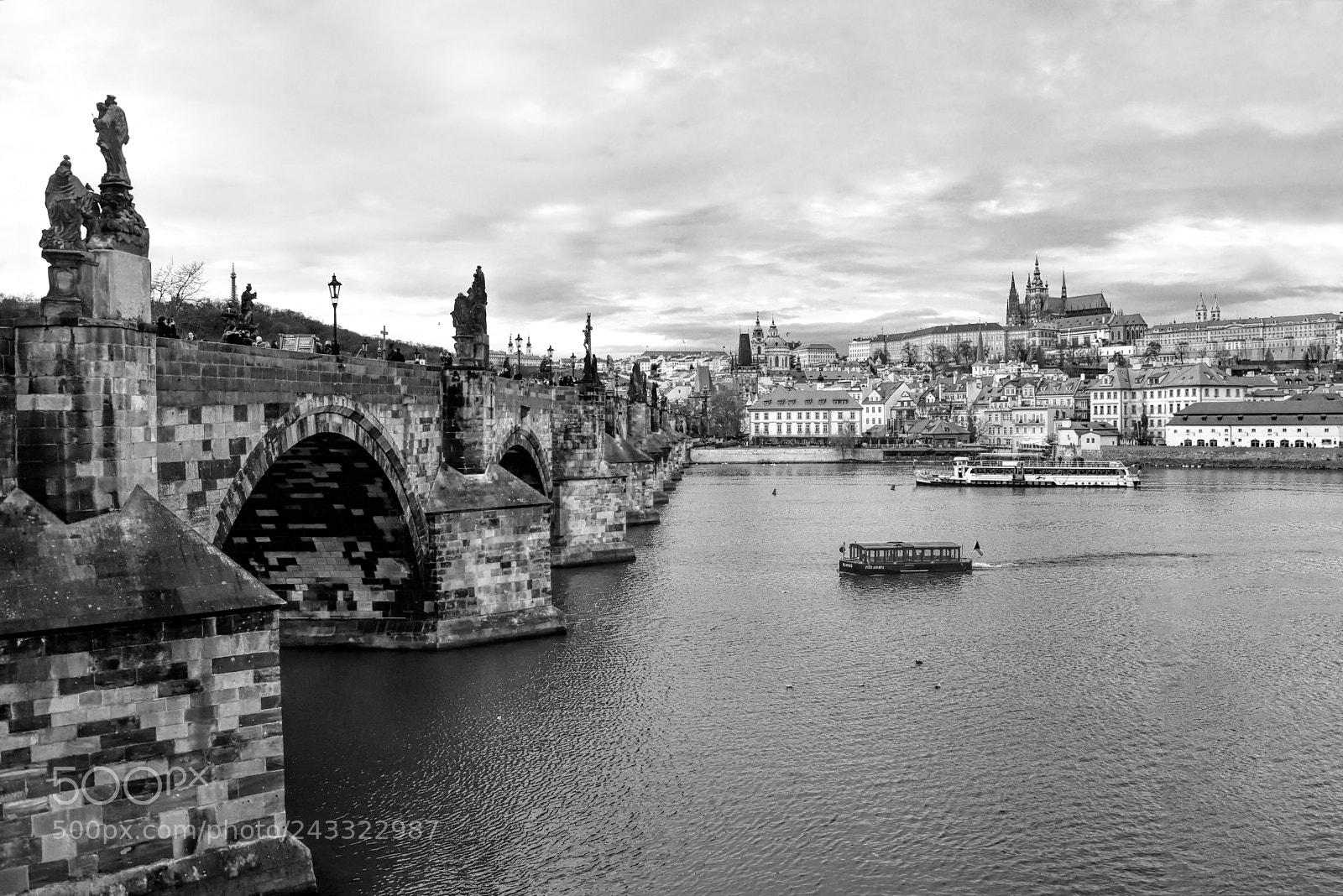 Nikon D810 sample photo. Charles bridge in prague photography