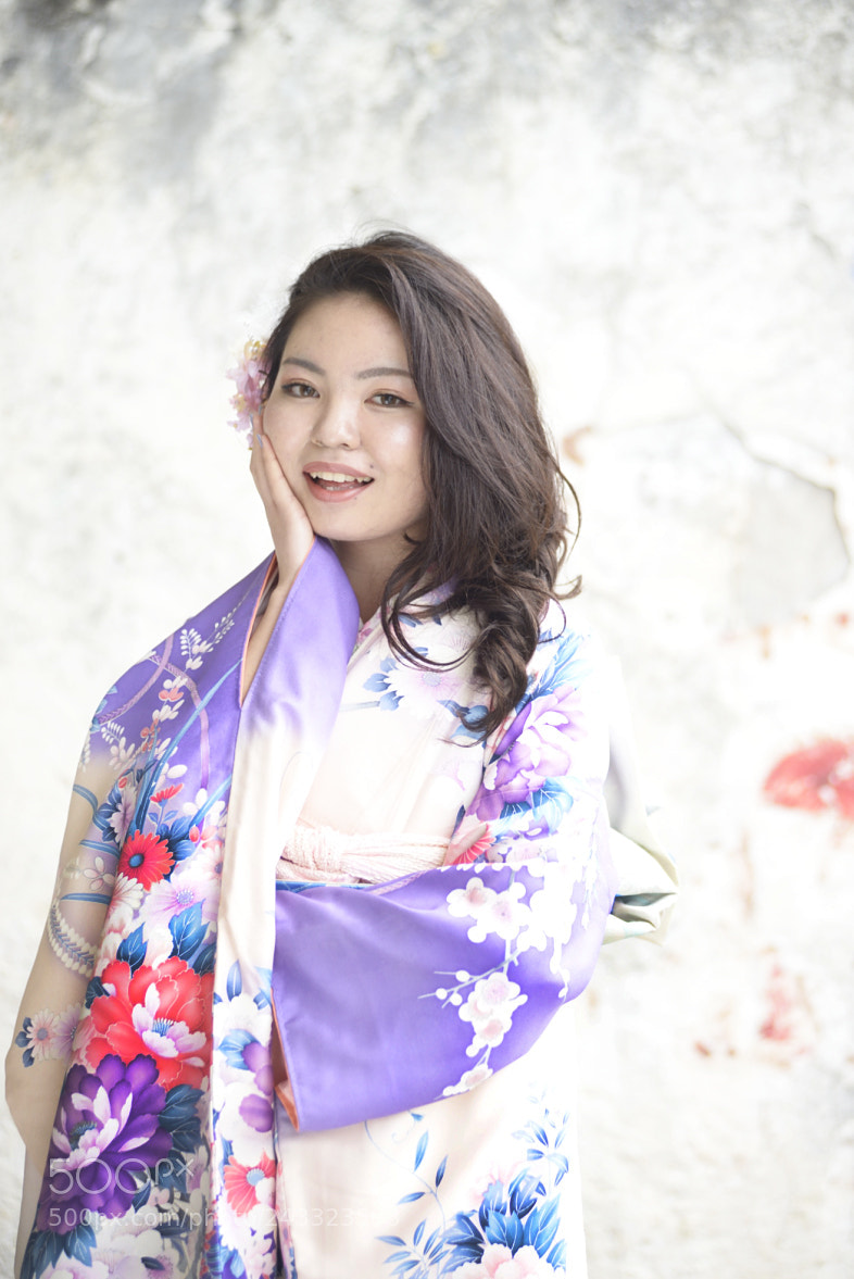 Nikon D610 sample photo. Kimono photography