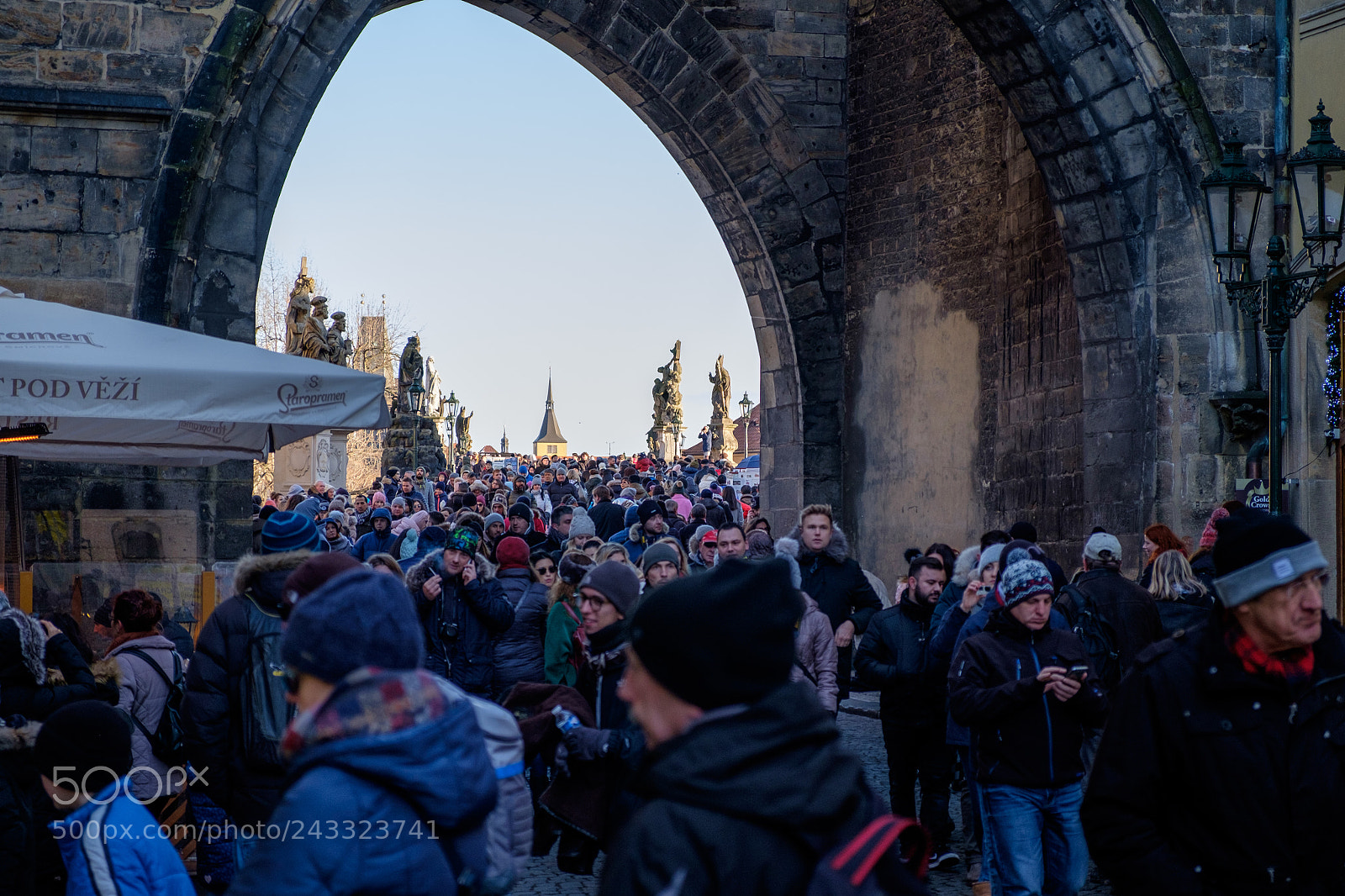 Fujifilm X-T1 sample photo. Carlo's bridge, looking for photography