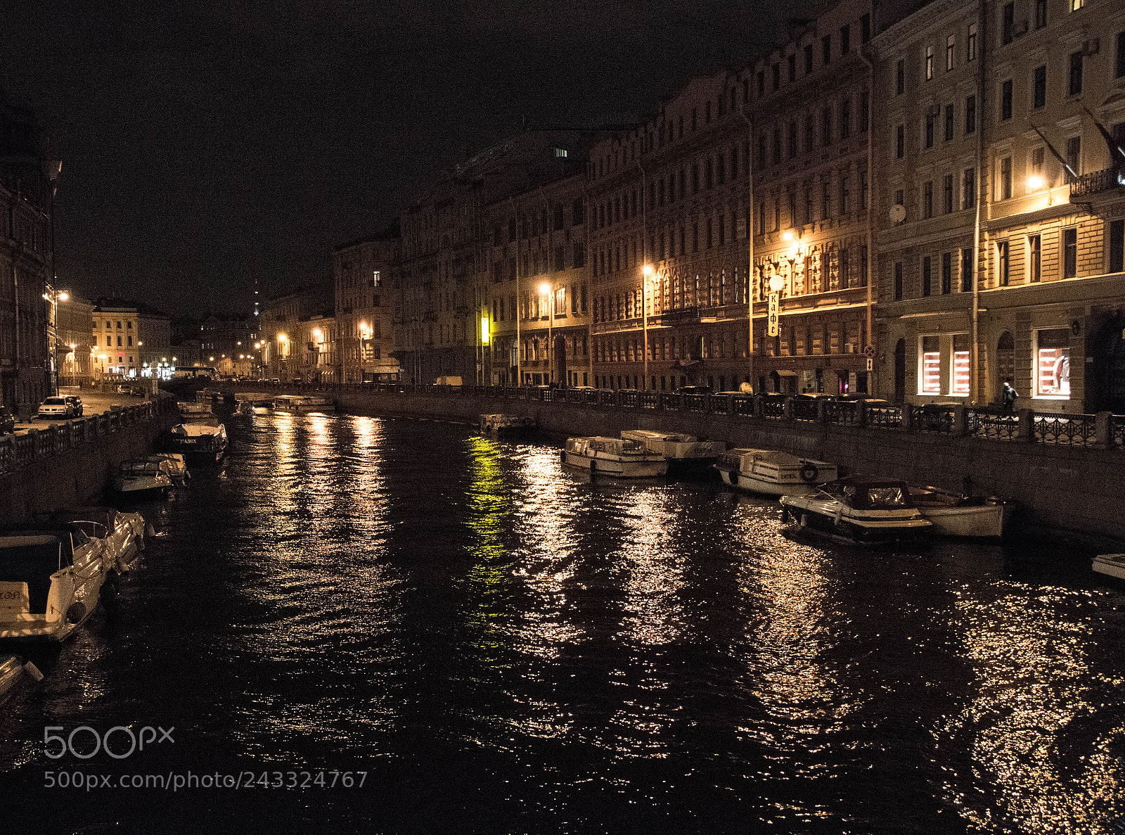 Canon EOS 70D sample photo. Canal @ night photography
