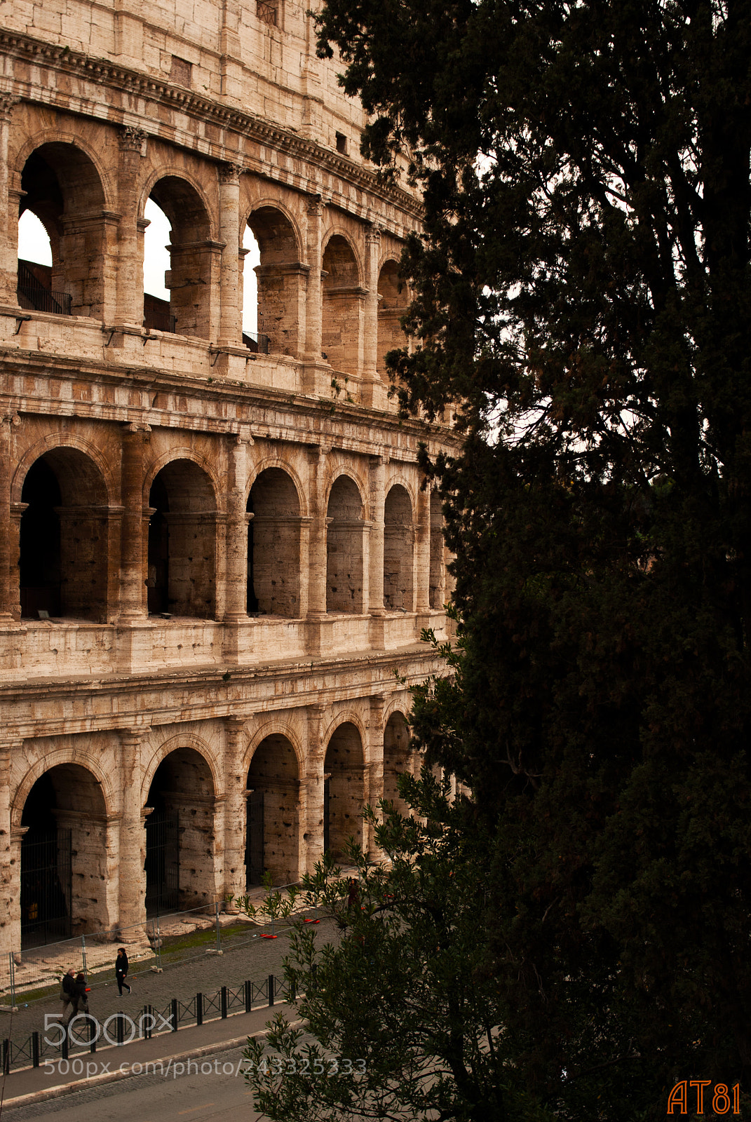 Nikon D80 sample photo. A part of colosseum photography