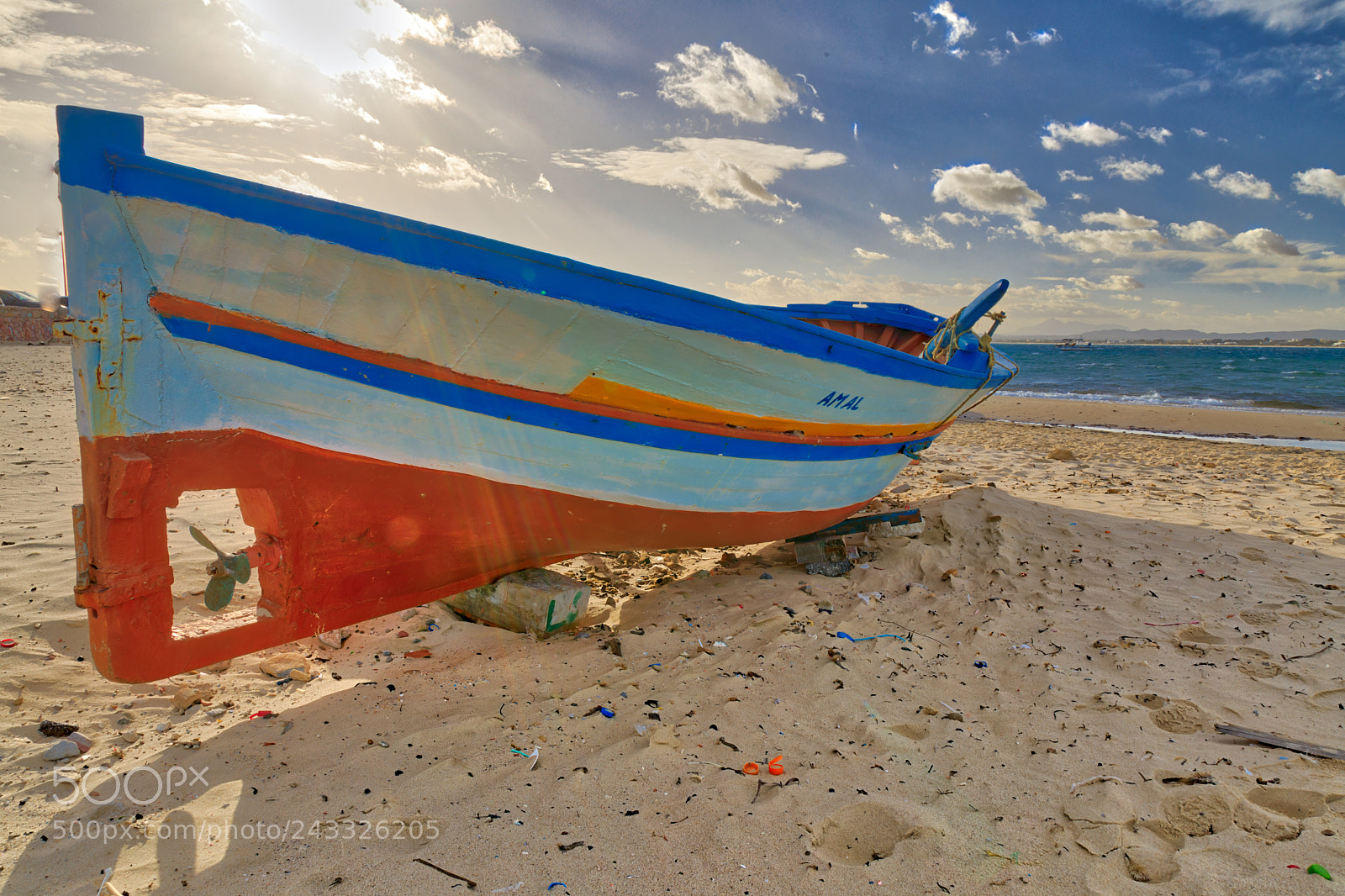 Canon EOS 5D Mark IV sample photo. Boat on a beach photography