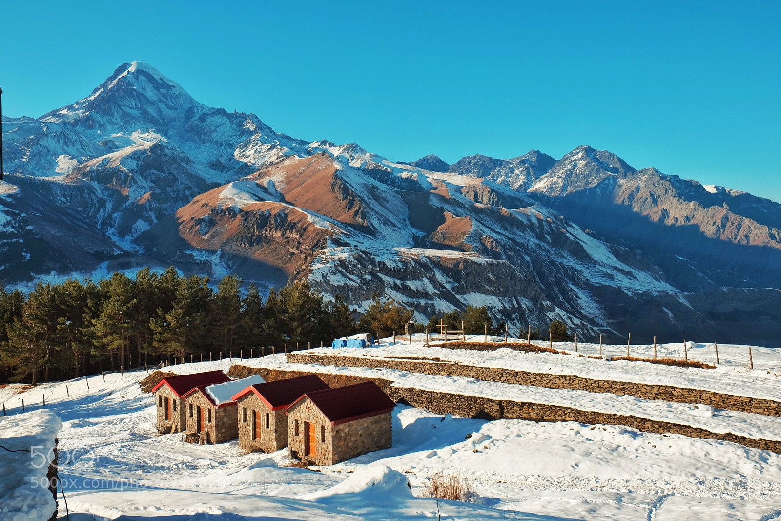 Fujifilm X-E2S sample photo. Kazbegi, georgia photography