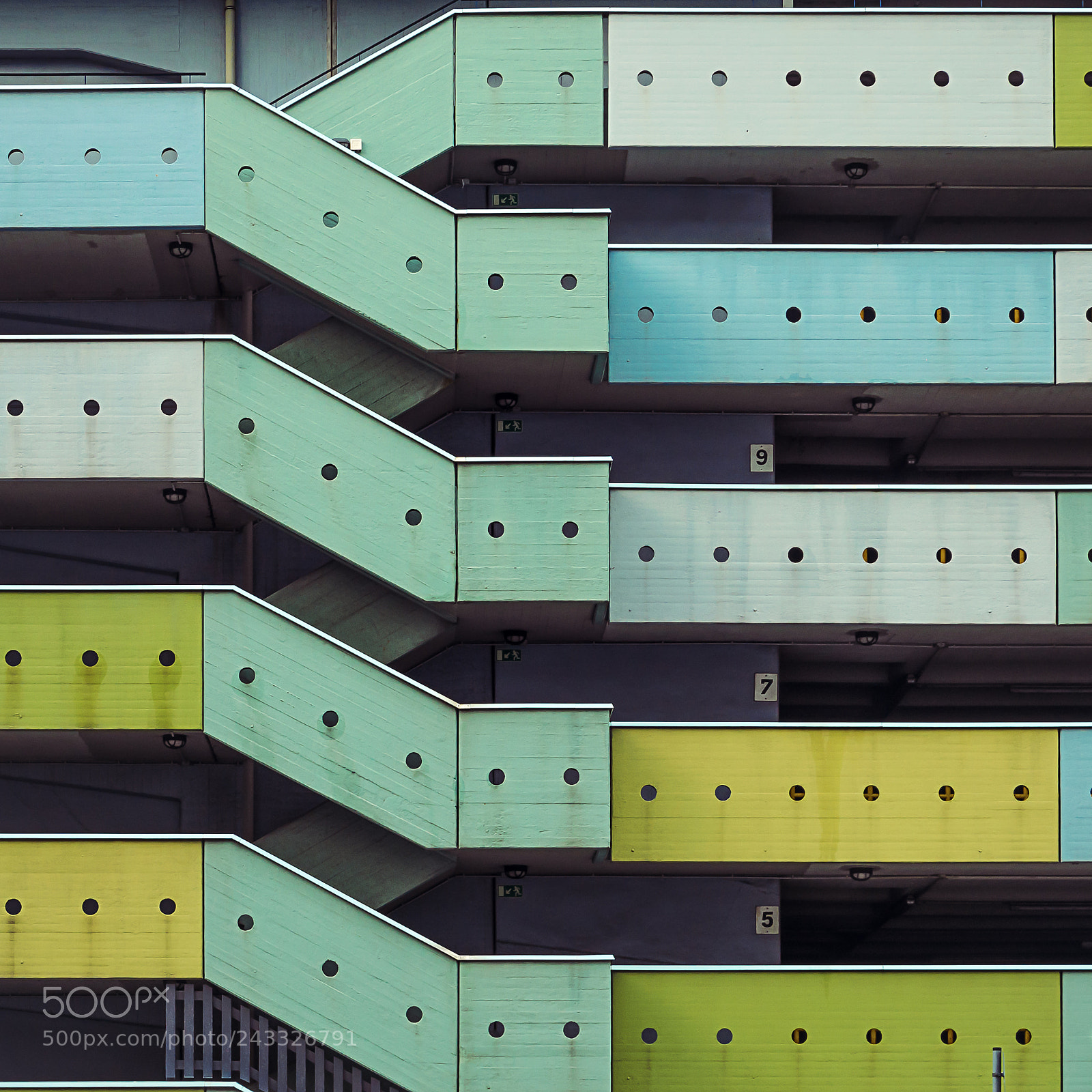 Nikon D5100 sample photo. Parking area space photography
